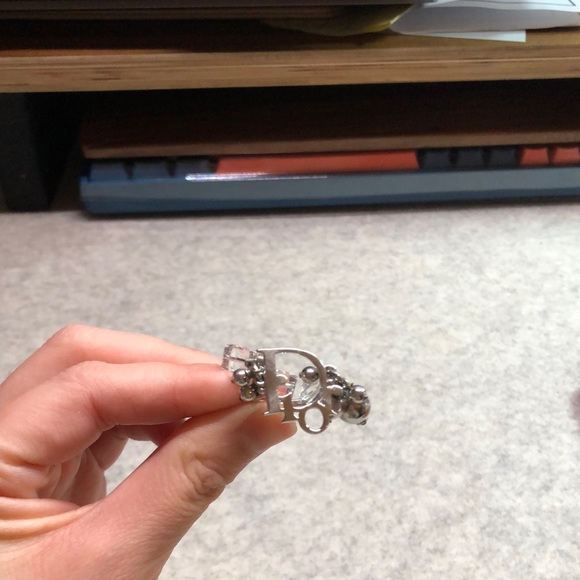 Vintage DIOR Ring With Small Charms - Picture 3 of 3